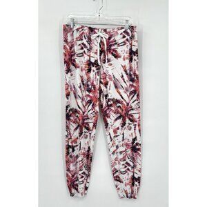 PJ SALVAGE tie dye joggers pants lounge pajamas bottoms comfy colorful M